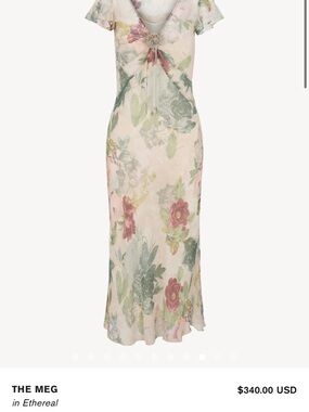 ISO - The Meg Floral Midi Dress
